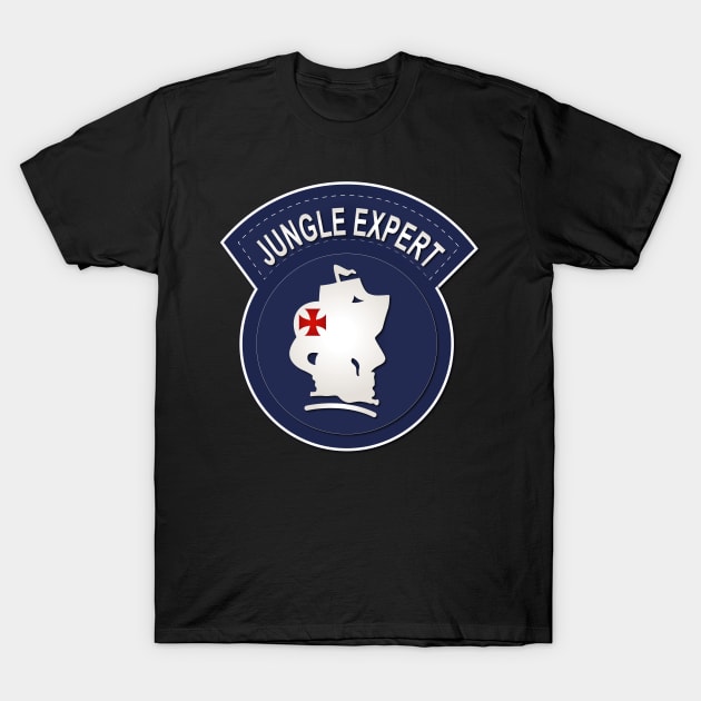 Jungle Expert Badge T-Shirt by twix123844